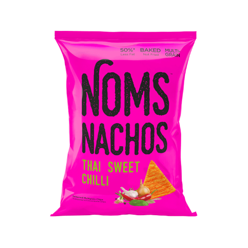 NOMS NACHOS THAI SWEET CHILLI CHIPS 64GM