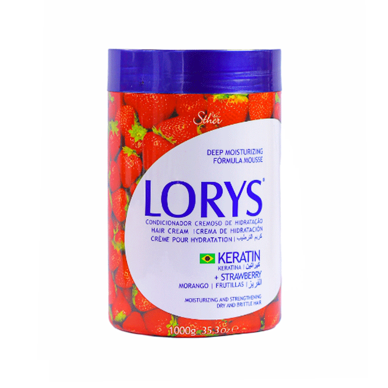 LORYS KERATIN STRAWBERRY HAIR CREAM 1000GM