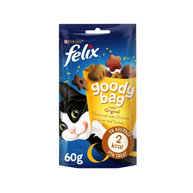 FELIX CAT FOOD ORIGINAL CHICKEN LIVER & TURKEY 60GM