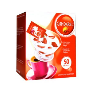 CANDEREL SWEETENER 50'S BOX