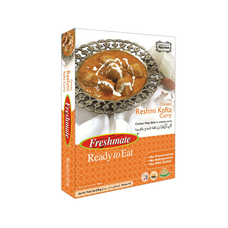 FRESHMATE CHICKEN RESHMI KOFTA CURRY 275GM