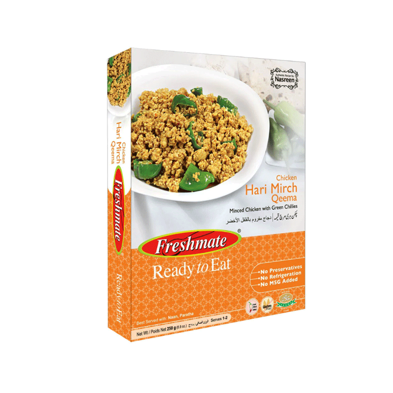 FRESHMATE CHICKEN HARI MIRCH QEEMA 250GM