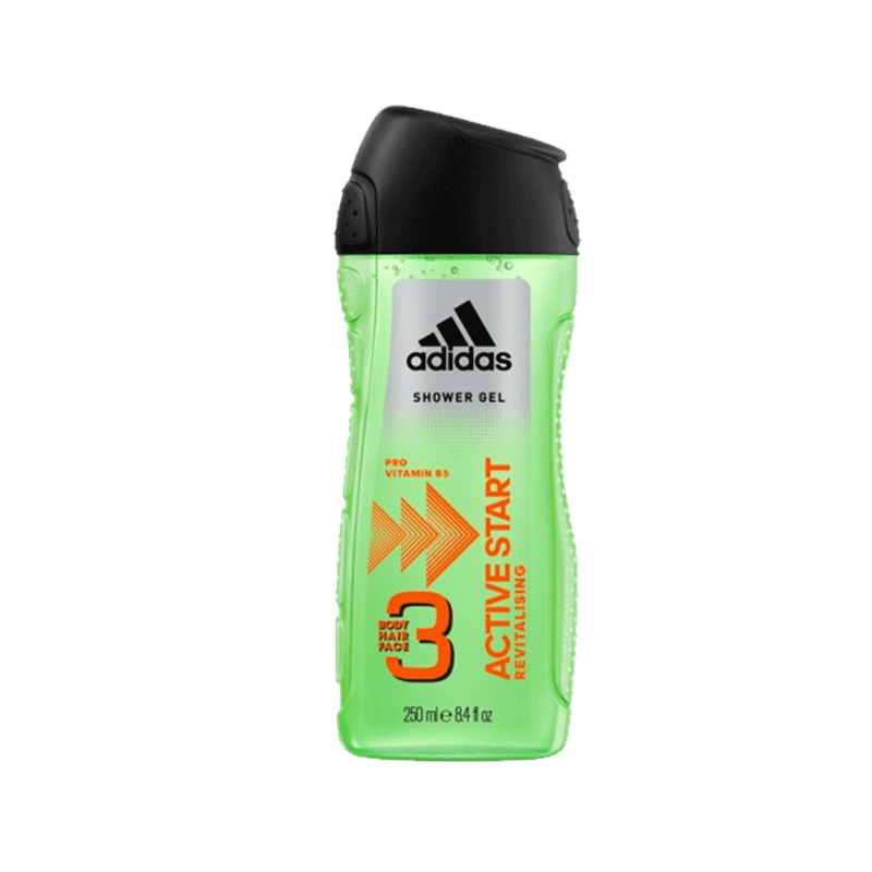 ADIDAS SHOWER GEL 3IN1 ACTIVE START 250ML