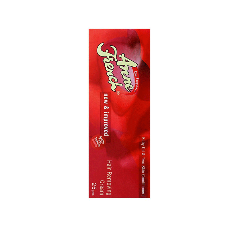 ANNE FRENCH HAIR REMOVAL CREAM ROSE 25GM