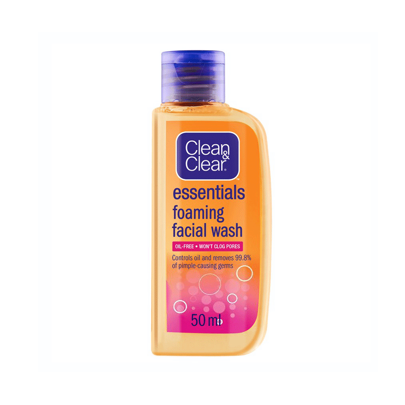 CLEAN & CLEAR FACE WASH ESSENTIAL 50ML