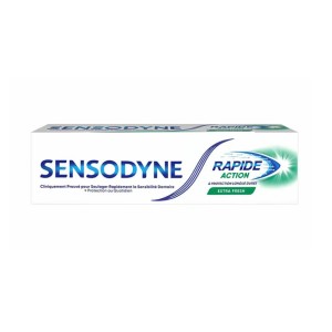SENSODYNE TOOTHPASTE RAPIDE ACTION EXTRA FRESH 75ML IMP