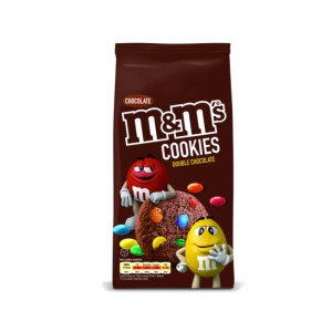 M&MS DOUBLE CHOCOLATE COOKIES 180GM