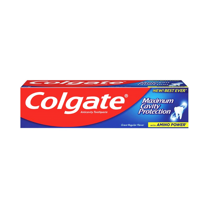 COLGATE TOOTHPASTE MAXIMUM CAVITY PROTECTION REGULAR 100GM