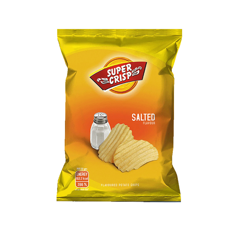 SUPER CRISP SALTED CRINKLE CHIPS 32GM