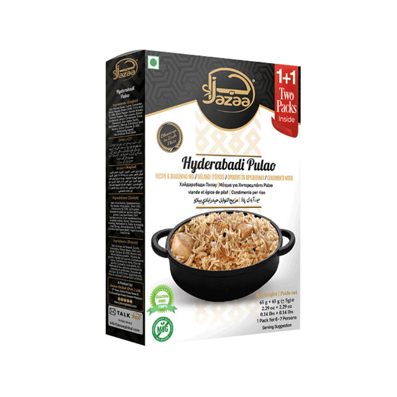 JAZAA HYDERABADI PULAO MASALA 130GM