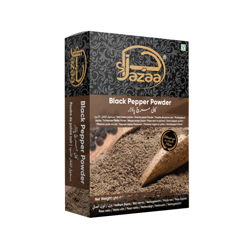 JAZAA BLACK PEPPER POWDER 50GM