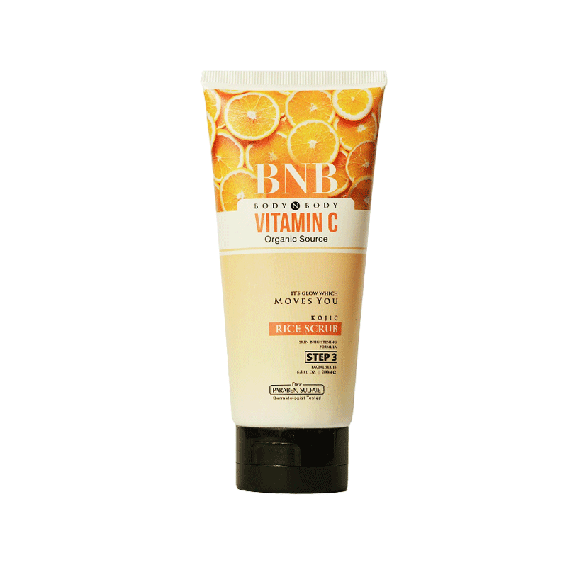 BNB VITAMIN C RICE SCRUB STEP 3 200ML