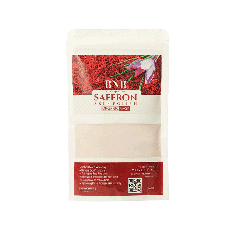 BNB ORGANIC SAFFRON SKIN POLISH MASK 120GM