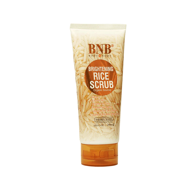 BNB BRIGHTNING RICE SCRUB 200ML