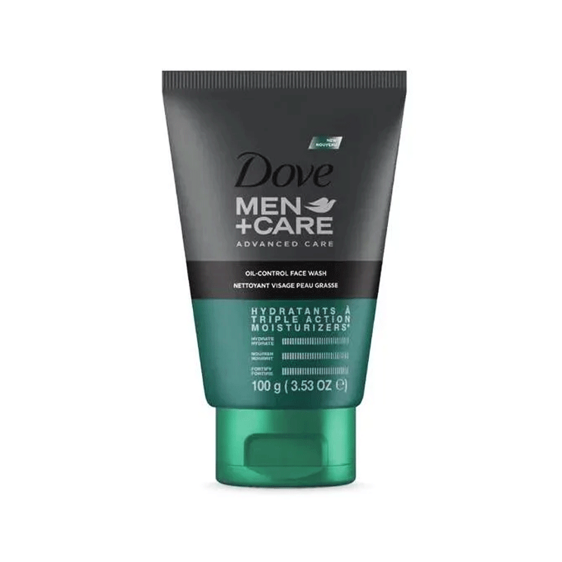 DOVE FACE WASH MEN HYDRATANTS OIL CONTROL 100GM