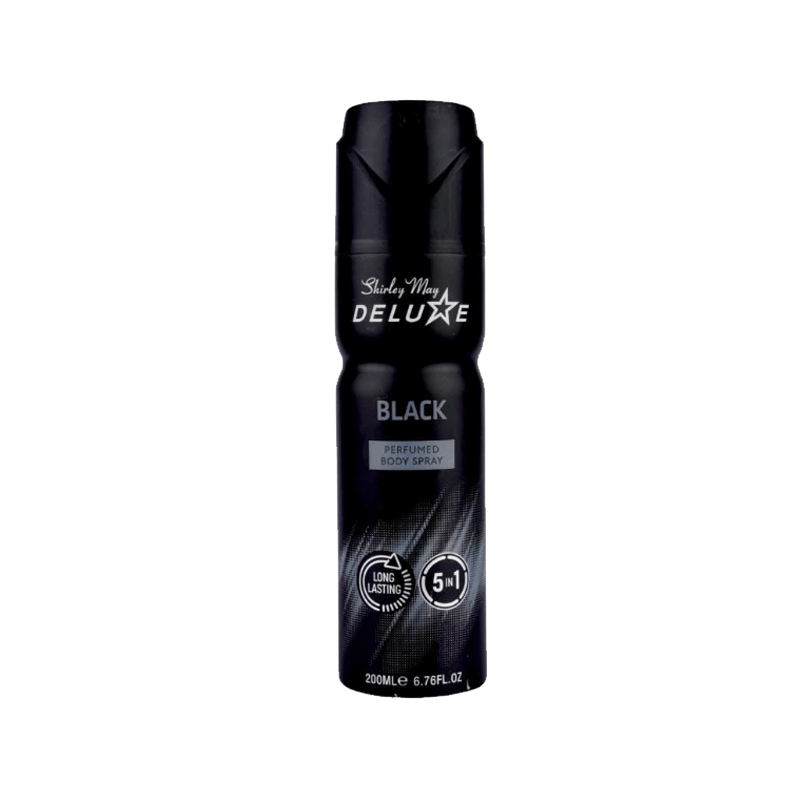 SHIRLEY MAY DELUXE BLACK PERFUMED BODY SPRAY 200ML