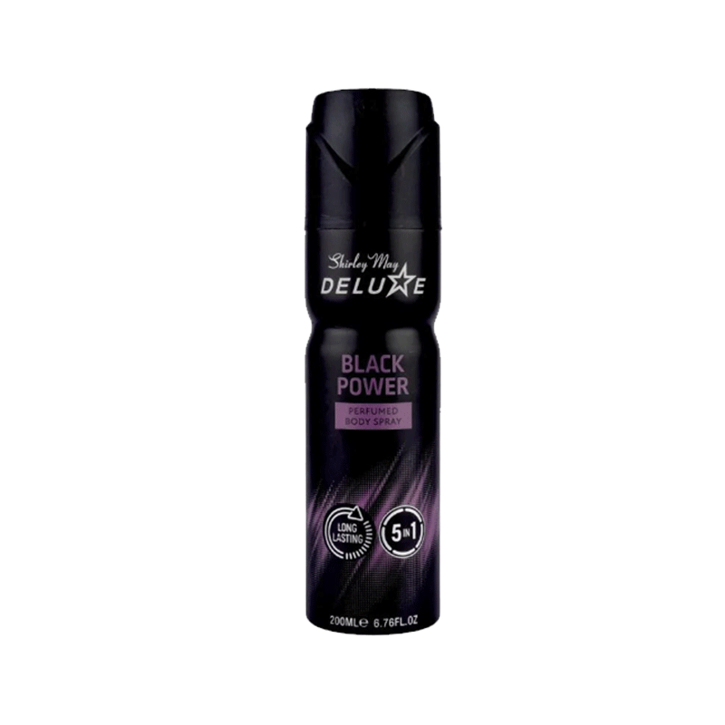 SHIRLEY MAY DELUXE BLACK POWER PERFUMED BODY SPRAY 200ML