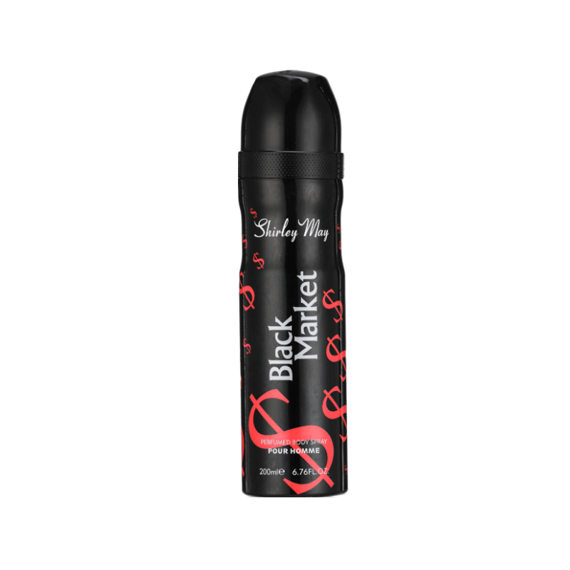 SHIRLEY MAY PERFUMED BODY SPRAY BLACK MARKET 200ML