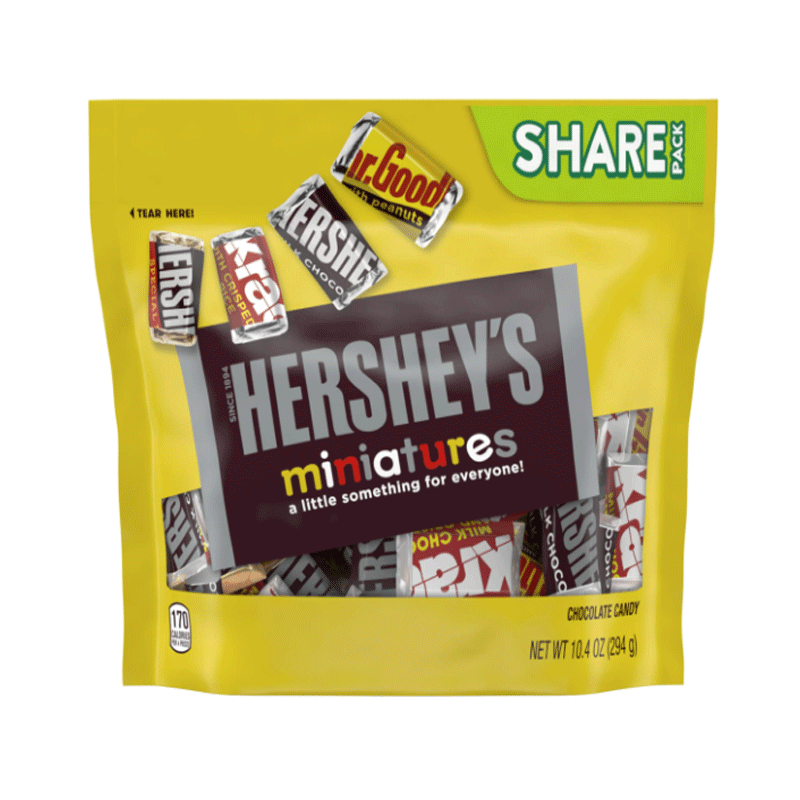 HERSHEYS MINIATURES 294GM