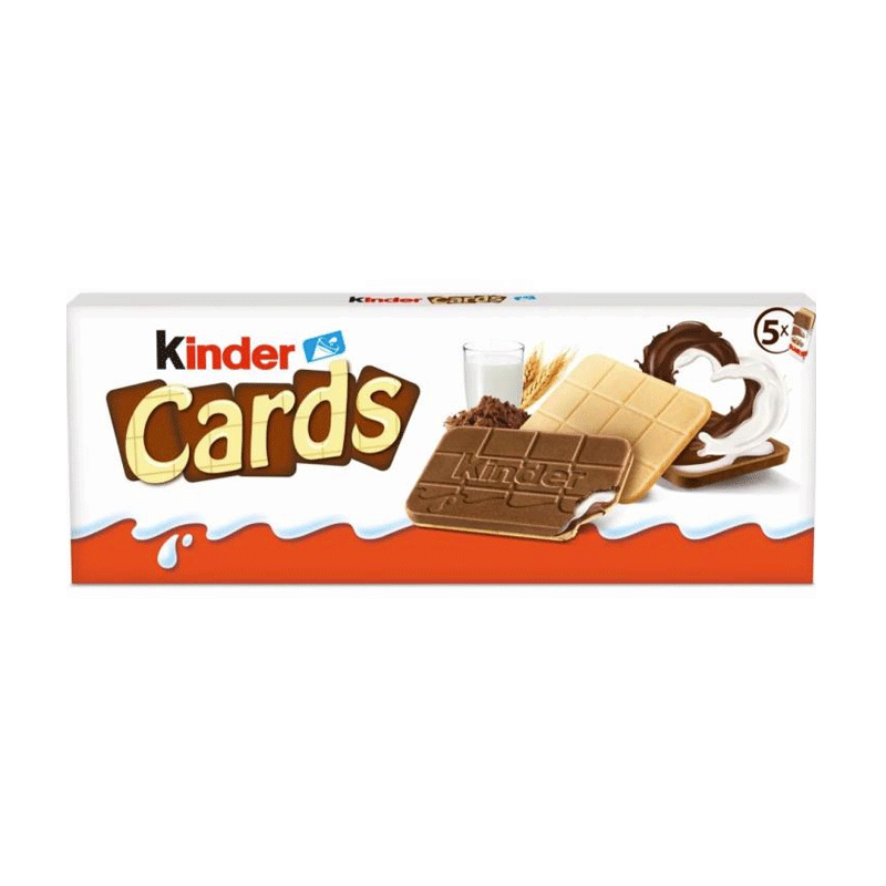 KINDER CARDS 128GM