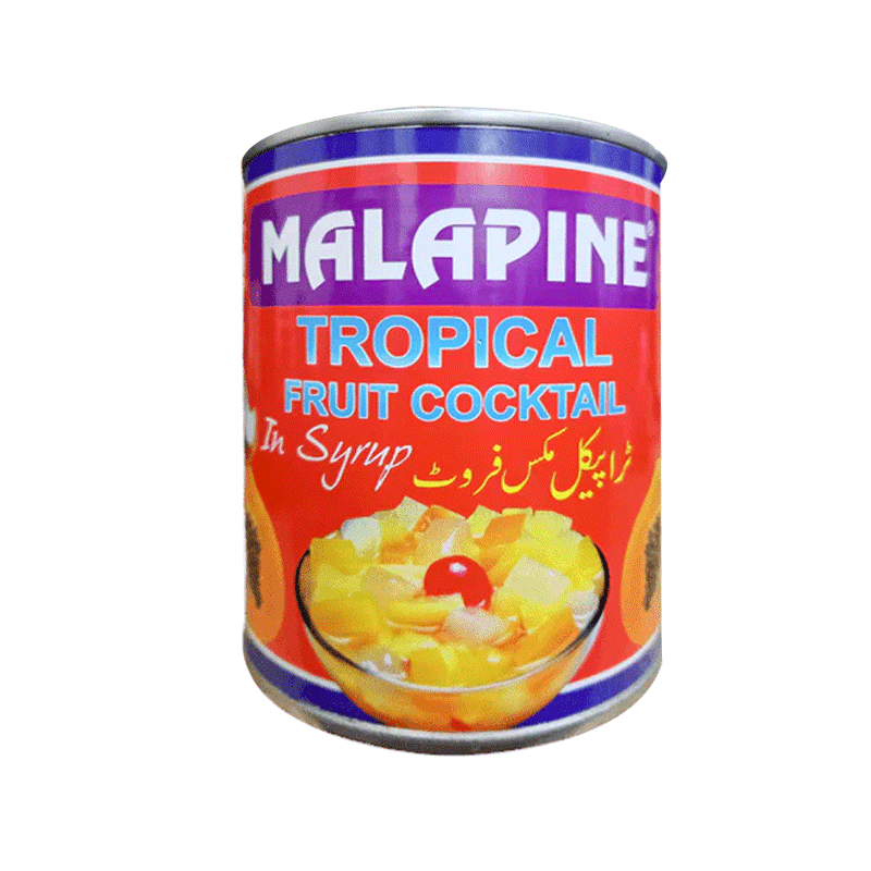 MALAPINE TROPICAL FRUIT COCKTAIL 836GM