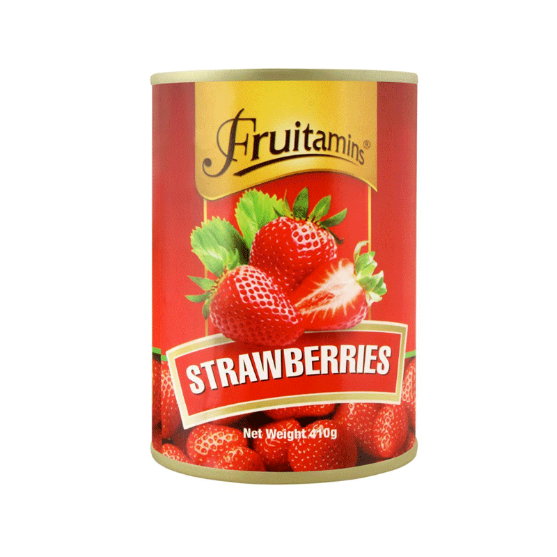 FRUITAMINS STRAWBERRIES 410GM