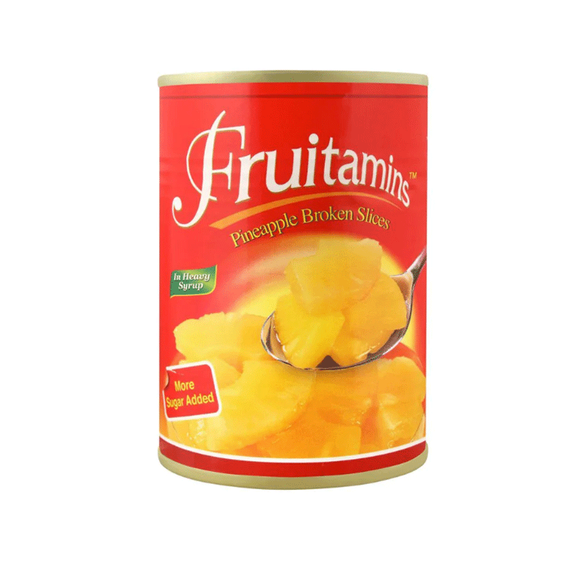 FRUITAMINS PINEAPPLE BROKEN SLICES 567GM
