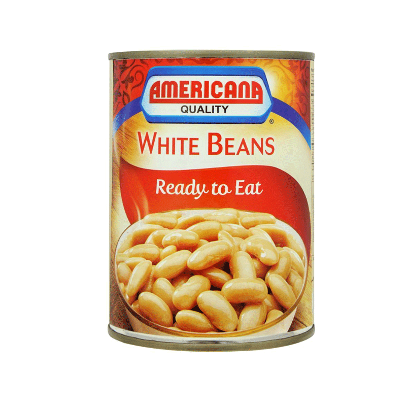 AMERICANA WHITE BEANS 400GM