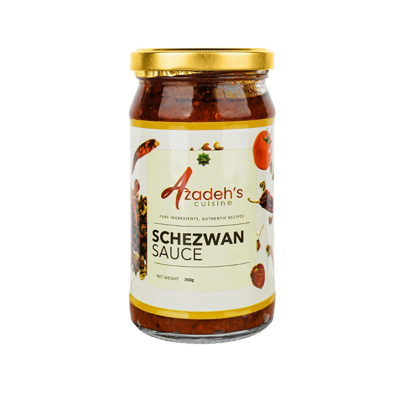 AZADEHS CUISINE SCHEZWAN SAUCE 360GM