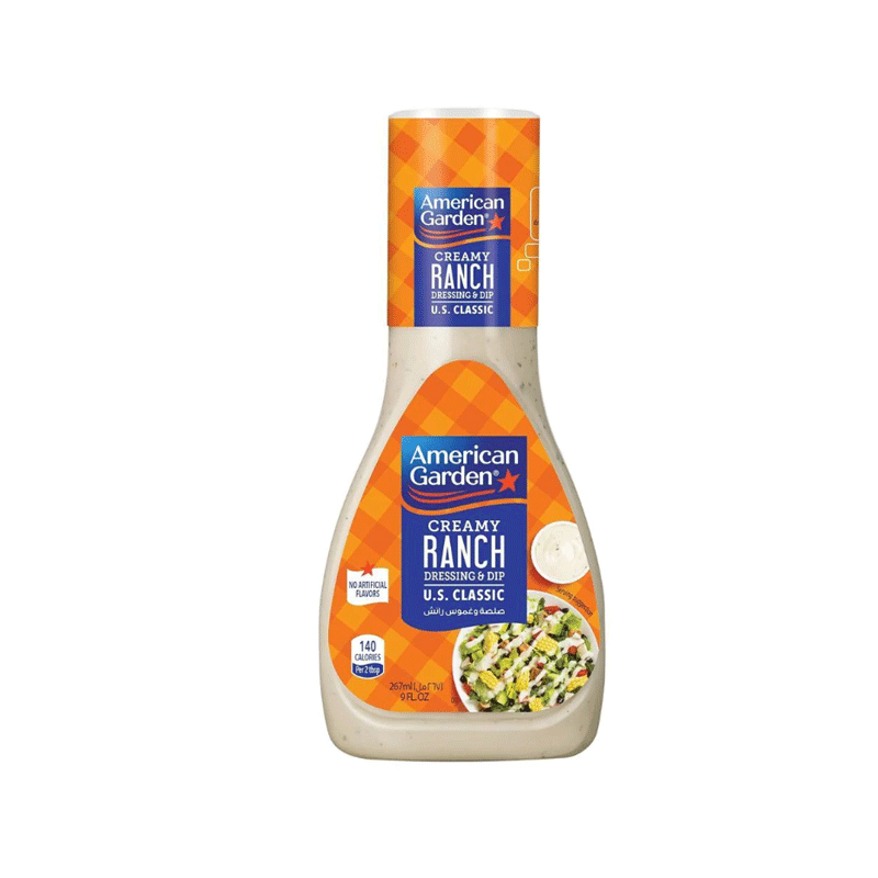 AMERICAN GARDEN DRESSING U.S RANCH DRESSING 267ML