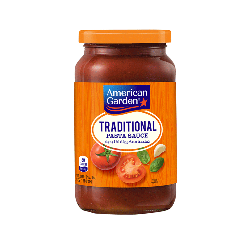 AMERICAN GARDEN TRADITIONAL PASTA SAUCE 397G