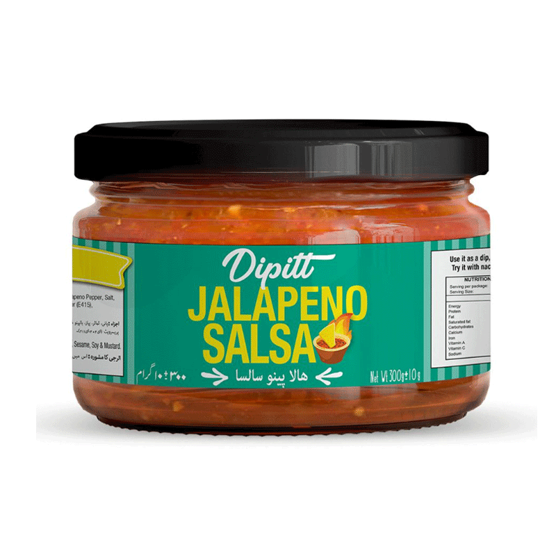 DIPITT JALAPENO SALSA SAUCE 300GM