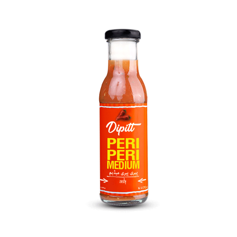 DIPITT PERI PERI MEDIUM SAUCES 290ML