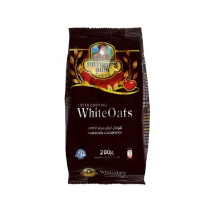 NATURES OWN WHITE OATS 200GM