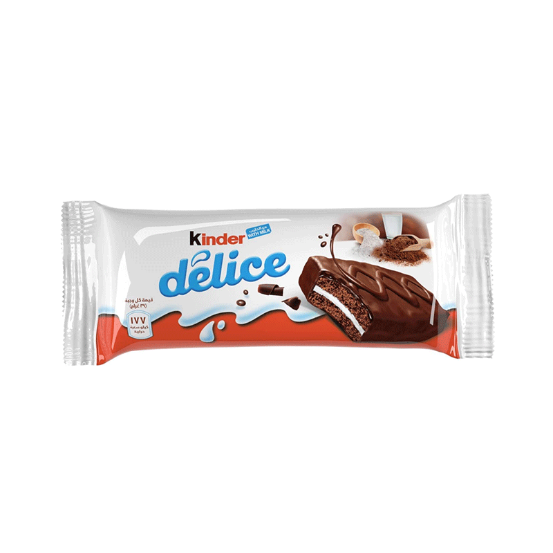 KINDER WITH MILK DELICE 39GM