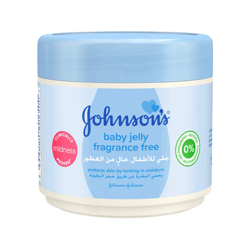 JOHNSONS BABY JELLY BLUE FRAGRANCE FREE 100ML