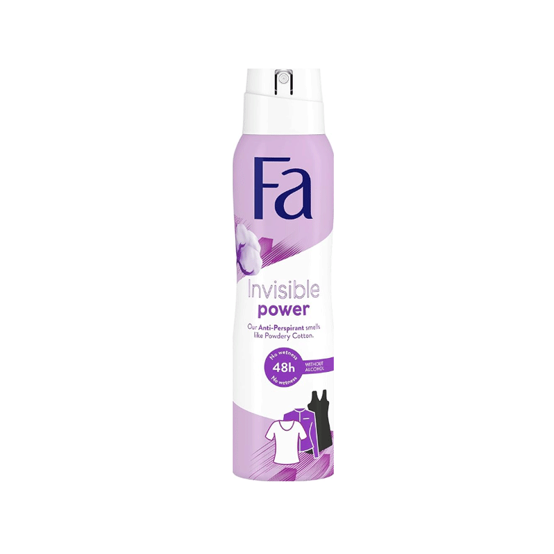 FA BODY SPRAY INVISBLE POWER 48H 200ML