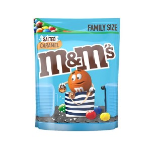 M&MS SALTED CARAMEL 310GM FAMILY PACK