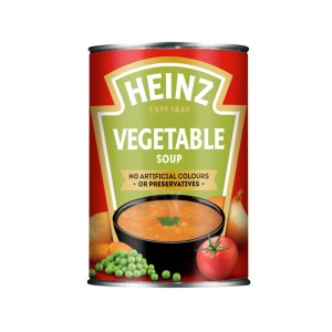 HEINZ VEGETABLE SOUP 400GM TIN