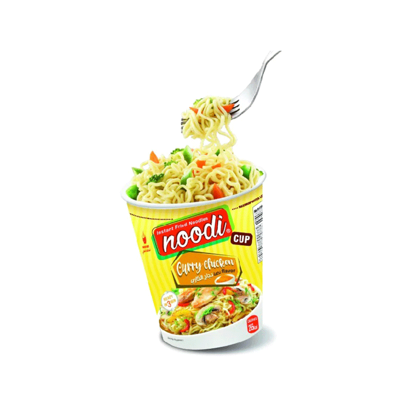 NOODI CHICKEN CURRY CUP NOODLES 60GM