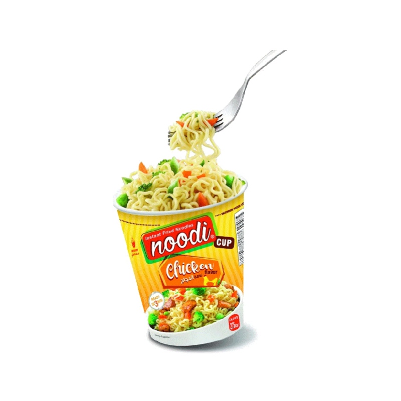 NOODI CHICKEN CUP NOODLES 60GM