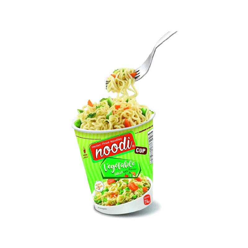 NOODI VEGETABLE CUP NOODLES 60GM