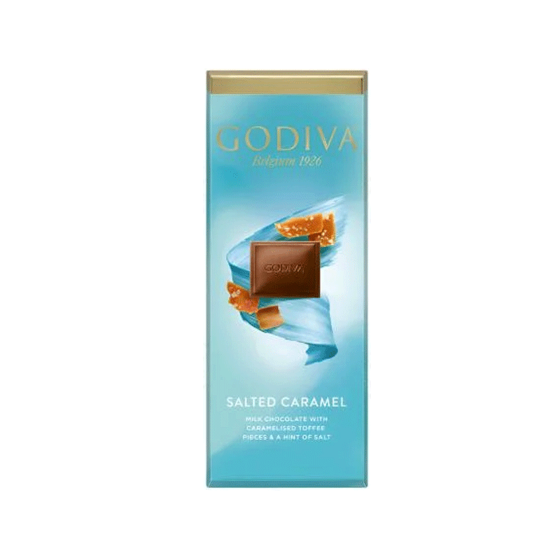 GOVIDA CHOCOLATE SALTED CARAMEL 90GM