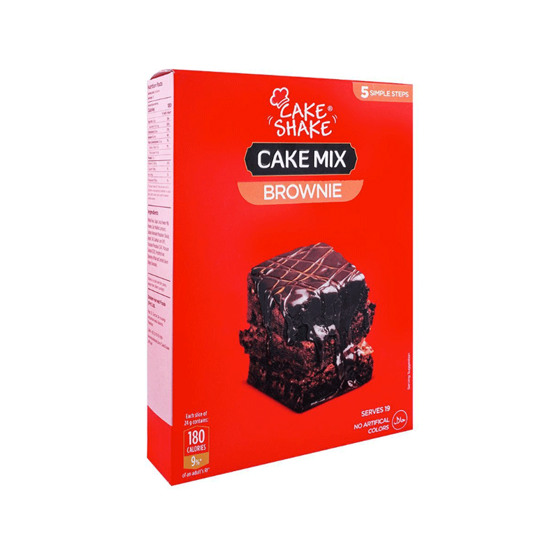 CAKE SHAKE CAKE MIX BROWNIE 450GM