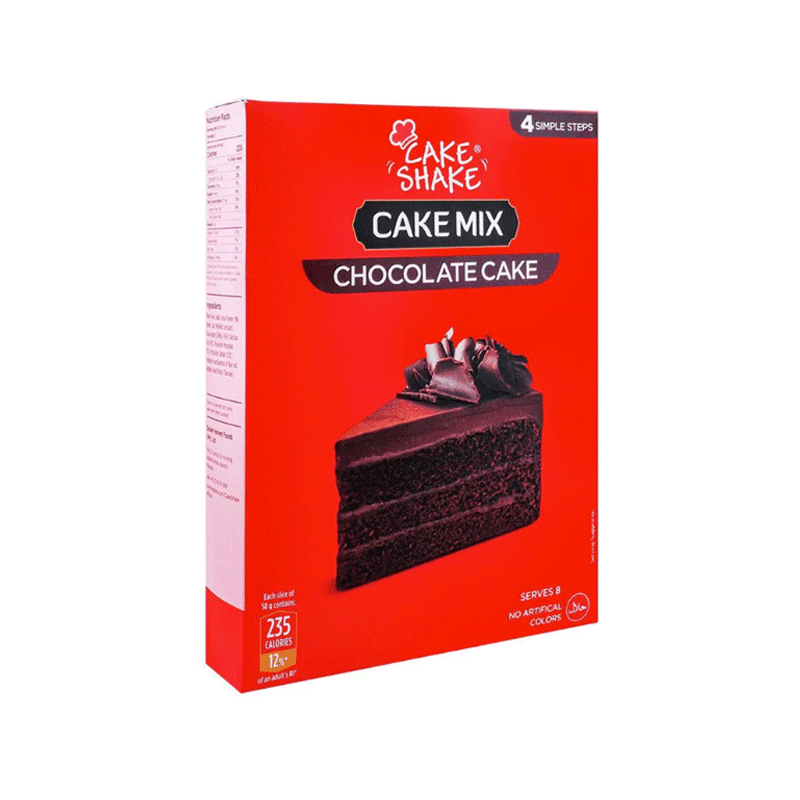 CAKE SHAKE CAKE MIX CHOCOLATE CAKE 450GM