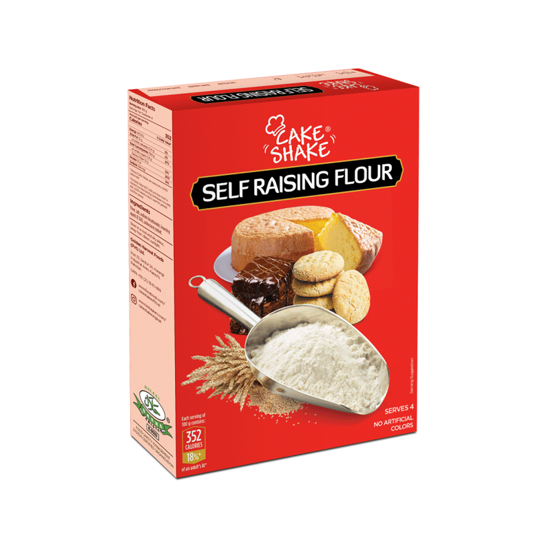 CAKE SHAKE SELF RAISING FLOUR 400GM