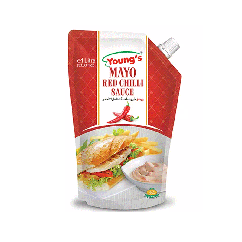 YOUNGS MAYO RED CHILLI 1LTR