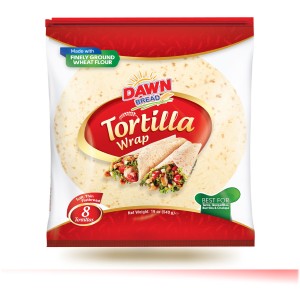 DAWN TORTILLA WRAP 5'S PACK