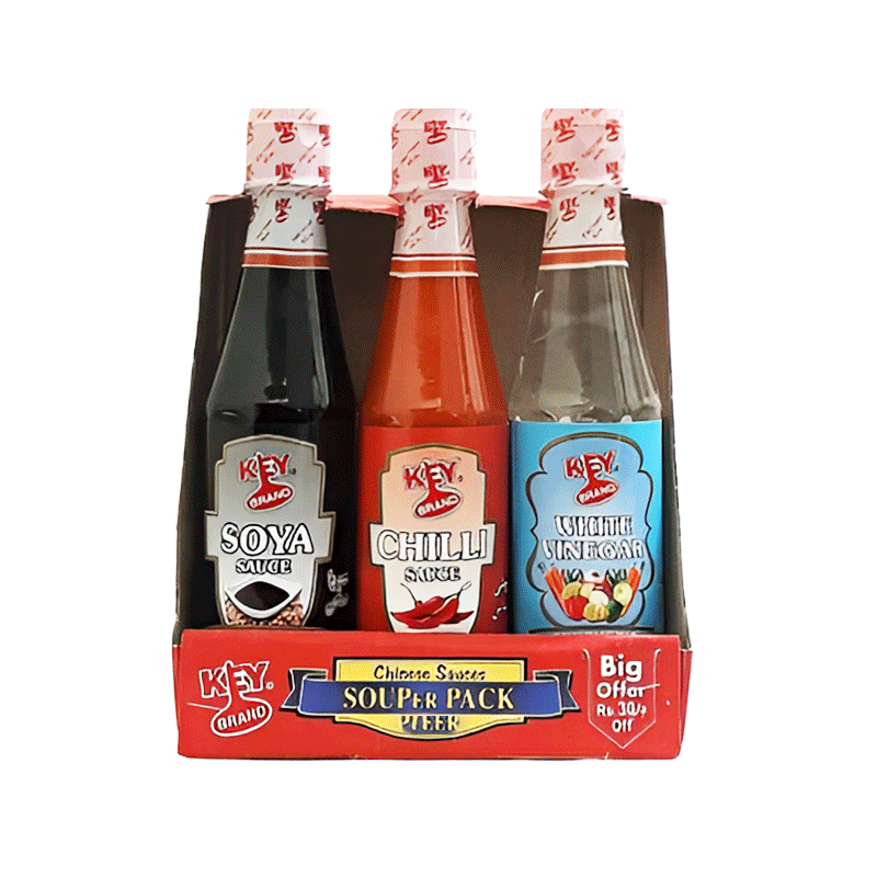 KEY SAUCE TRIO PACK 150ML