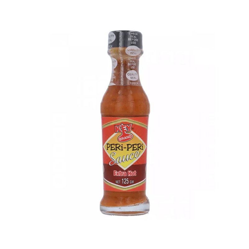 KEY PERI PERI SAUCE HOT EXTRA 125GM
